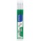 Lot de 3 : Recharges pour stylo friction vert