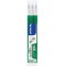 Lot de 3 : Recharges pour stylo friction vert