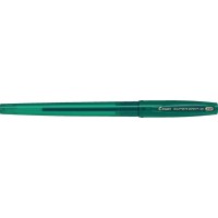 PILOT Stylo Bille SUPER GRIP G a  Capuchon Pte Extra Large Vert