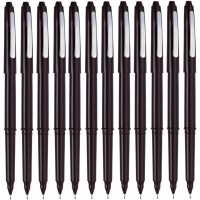 H2512395 The Penxacta Lot de 12 feutres fins Pointe 0,5 mm Noir