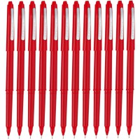 H2512325 Fineliner The Penxacta Lot de 12 feutres a pointe fine 0,5 mm Rouge