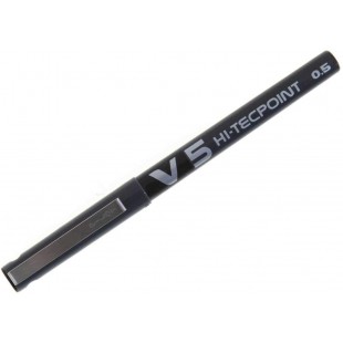 PILOT Stylo Roller a encre Retractable Hi-Tecpoint V5 RT Trait 0,3 mm Bleu