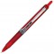 PILOT - Ecriture - Stylo roller 0,5 mm encre liquide Pilot V5 Retractable Rouge