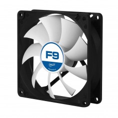 Fan ARCTIC F9, 92x92x25mm, haute performance ventilateurs de cas