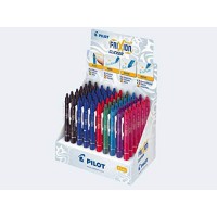 Pilot Presentoir de 60 Stylos roller FRIXION BALL CLICKER 07 Assortis