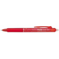 PILOT Stylos roller retractable Frixion Ball Clicker pointe fine Rouge