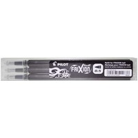 Lot de 3 : PILOT Recharges friXion Ball Clicker (BLS-FR5) Noir