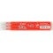 Lot de 3 : Pilot Pen 2276002F-Mine de rechange Frixion Clicker, resistance de 0,5mm, rouge