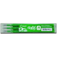 Lot de 3 : Pilot Pen 2276004F Recharge Frixion Clicker, epaisseur 0,5mm, Vert