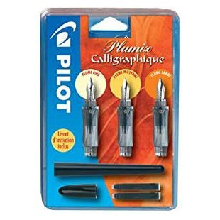 Pilot Plumix Lot de 3 boites de rangement pour calligraphie