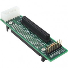 InLine® SCSI U320 adaptateur SCA prise 80 broches sur la prise D mini sub 68 broches