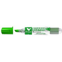 PILOT Marqueurs Rechargeable V BOARD MASTER Begreen Pte Biseaute Moyenne Vert