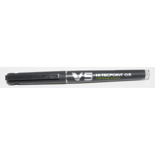 PILOT Rollers Rechargeable V5 encre liquide Noir Begreen Pointe Fine