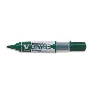 PILOT Marqueurs Effacable Rechargeable VBOARD MASTER Pte Ogive Fine Vert