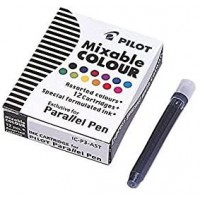 PILOT Lot de 3 Lots de 12 cartouches d'encre pour stylos Parallel 12 couleurs
