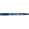 PILOT Marqueurs TWIN MARKER indelibile bleue 2 pointes ogives:fine et moyenne