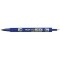 PILOT Marqueurs TWIN MARKER indelibile bleue 2 pointes ogives:fine et moyenne