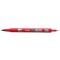 PILOT Marqueurs TWIN MARKER BEGREEN indelibile rouge 2 pointes ogives:fine et moyenne