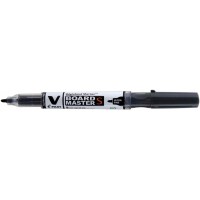 PILOT Marqueurs tableau blanc V BOARD MASTER S Pte Ultra fine Noir