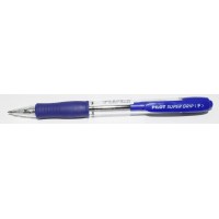 PILOT - Ecriture - Stylo bille Pilot Super Grip Retractable Pointe Fine Bleu