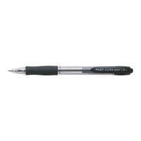Dlugopis olejowy Pilot Super Grip Czarny Fine 
