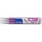 Lot de 3 : Pilot Chaleur / Friction De La Ligne De Milieu Frixion Effacable Recharge Bille Roulante Pointe De 0.7mm - Mauve