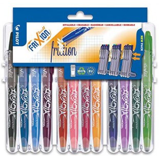 Pilot - Fixion Ball 07 - Lot de 12 stylos roller Set2Go