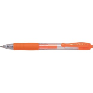PILOT Stylo a encre gel G2 07 fluo orange fluo