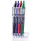 Pilot Pen 2605S4E Lot de 4 stylos a encre gel G2 Noir/rouge/bleu/vert