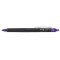 PILOT- BLRT-FR7-1 Stylo Frixion Point Clicker Violet - Pointe Ultra-Fine 0.5 mm - Encre Effacable