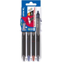 Pilot Set2Go S2G571971 Frixion Synergy Point Clicker, 0,5 mm, assortiment de 4