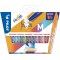 PILOT - Pochette de 15 Frixion Ball - Stylo effacable a  encre thermosensible - Stylo roller rechargeable fabrique a  partir de 