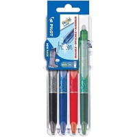 PILOT Stylo roller FRIXION BALL CLICKER 05 Set2Go, etui de 4