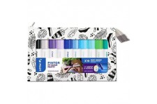 PILOT - Malette personalisable de 10 Pintor - Marqueurs Peinture Multi-Supports a  Base d'Eau, Sechage Rapide - Textile, Verre, 