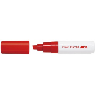 Pilot Pintor Marker Chisel Tip Broad Line Red