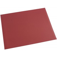 Laufer Durella 40654 Sous-main antiderapant pour un confort d'ecriture optimal, rouge, 52 x 65 cm