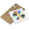 Laufer RONDELLA Ruban de x, sangles elastiques Croix, elastiques, coleurs assorties, 100x11mm/ 65mm Ø