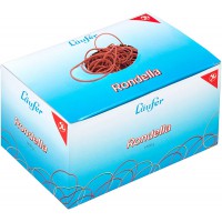 Laufer 50441 elastiques Rondella No. 8, diametre 50 mm, carton de 1 kg, rouge, particulierement durable