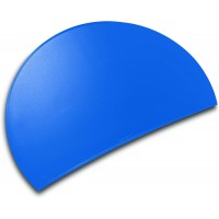 Laufer 49795 Durella Rondo Sous-main antiderapant Bleu adria 73 x 48 cm