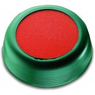 Chemin de 70711 anfeuchter pour timbres et enveloppes Poignee elastique Bol Vert Diametre 85 mm
