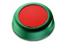 Chemin de 69238 anfeuchter pour humidifier des briefumschagen ou timbres, rond, etui 10,5 cm elastiche vertes, orange