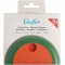 Chemin de 69238 anfeuchter pour humidifier des briefumschagen ou timbres, rond, etui 10,5 cm elastiche vertes, orange
