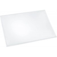 Laufer Durella 43640 Sous-main, transparent mat, 39 x 60 cm, pour un confort d'ecriture optimal