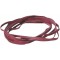 Laufer 51545 bracelets elastiques Rondella 150 x 10mm, diametre 100mm, elastiques a  10mm de large, carton de 50g, rouge