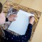 Laufer Sous-main de motif Katzen im Stroh