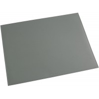 Laufer Durella 40533 Sous-main antiderapant pour un confort d'ecriture optimal, gris, 40 x 53 cm