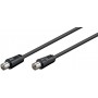Antenna connection cable, black