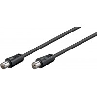 Antenna connection cable, black