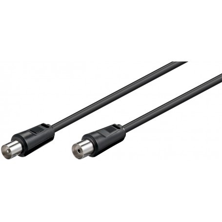 Antenna connection cable, black