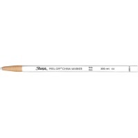 SHARPIE Marqueurs Polyvalent China Marker Peel Off Pointe Fine 2 mm Blanc